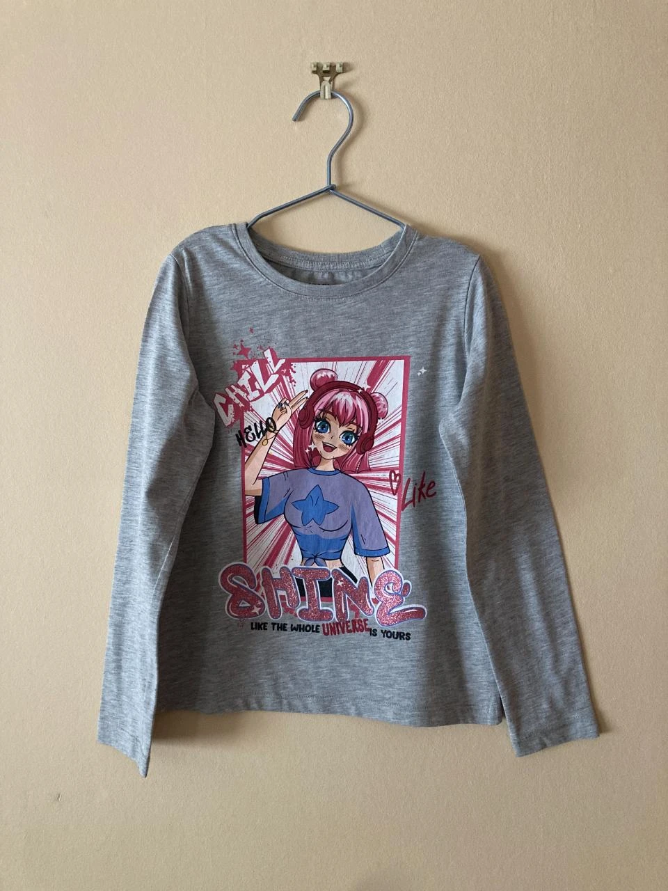 T-shirt manches longues Manga Kiabi 8 ans